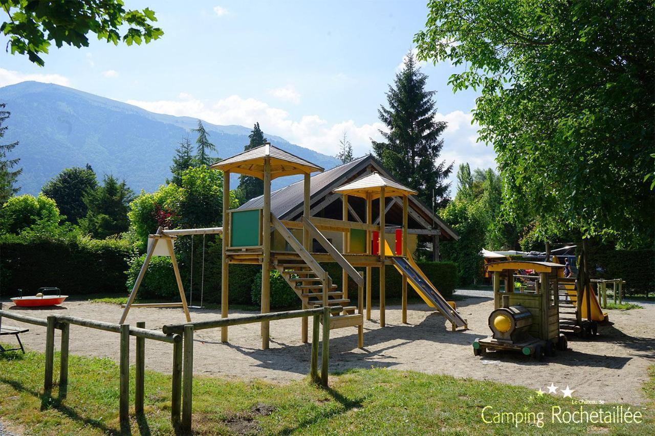 ホテル Camping Le Rochetaillee Grandes Sables エクステリア 写真