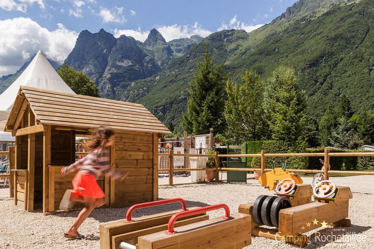 ホテル Camping Le Rochetaillee Grandes Sables エクステリア 写真