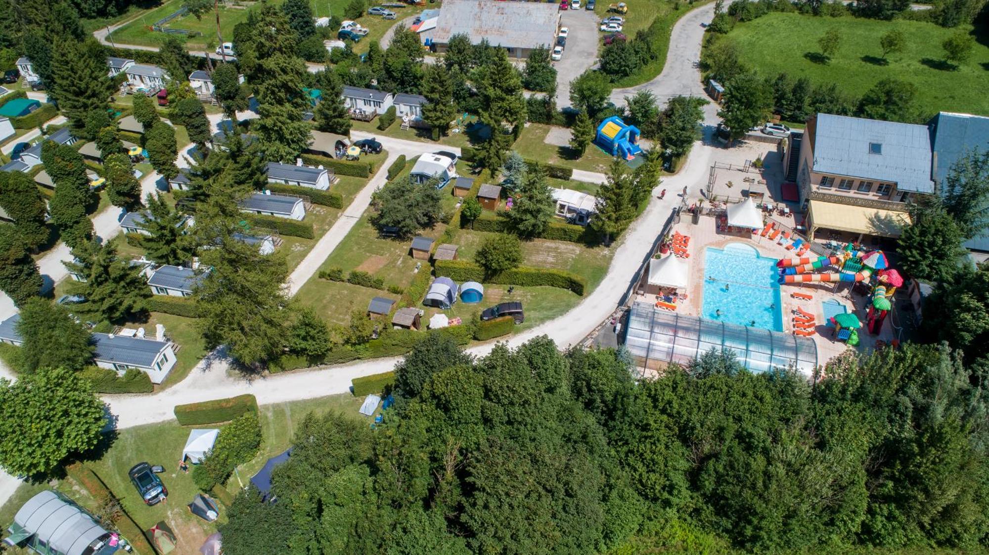 ホテル Camping Le Rochetaillee Grandes Sables エクステリア 写真